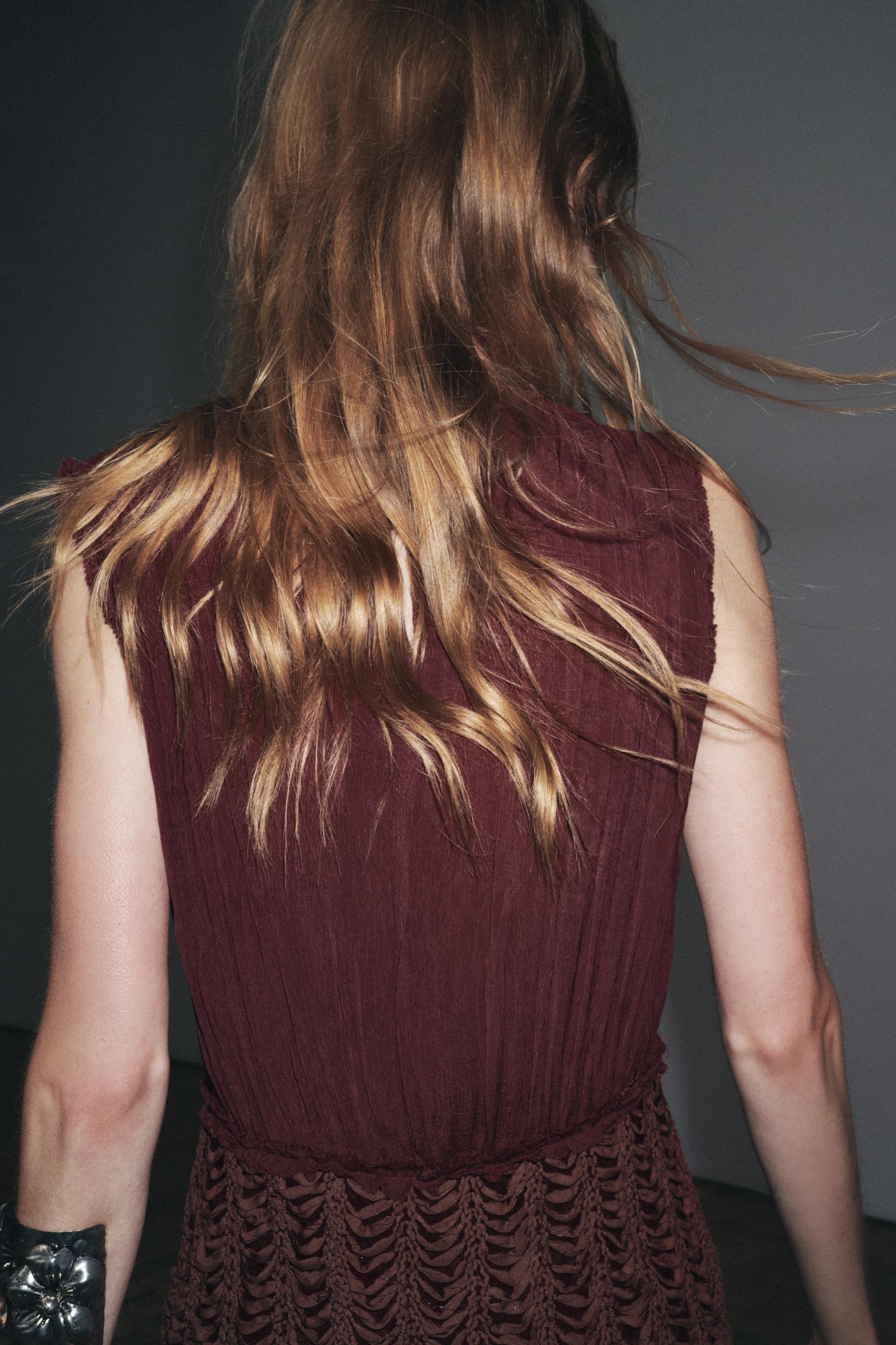 ZW COLLECTION EMBROIDERED WAIST DRESS